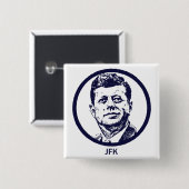1963JFK 缶バッジ (正面&裏面)