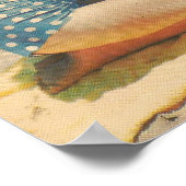 1964はがきピンナップガール～ビーチシーン ポスター (角)