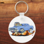 1964インパラライトブルーカー キーホルダー (正面)