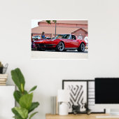 1964コルベット ポスター (ホームオフィス)