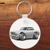 1964シェベルホワイトカー キーホルダー (正面)