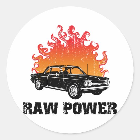 1964シボレーCorvair ラウンドシール (正面)