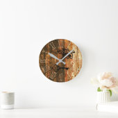 1964ヴィンテージ旧木丸時計 ラウンド壁時計 (ホーム)