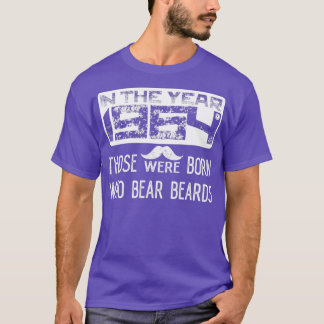 1964年には髭を生生まれえる者がいた Tシャツ