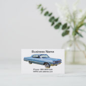 1964年のシボレー・インパラのクラシックカー 名刺 (スタンド正面)