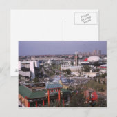 1964年のニューヨークワールドズフェアヴィンテージ ポストカード (正面/裏面)