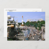 1964年のニューヨーク万国博覧会のヴィンテージ ポストカード (正面/裏面)