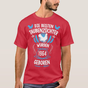 1964年のハト生まれン57歳の誕生日 Tシャツ