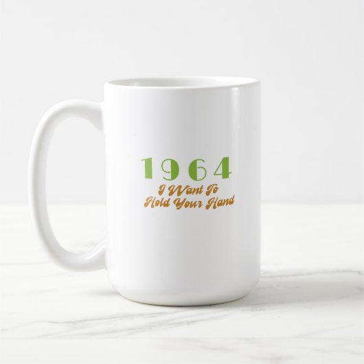 1964年の年間トップソング コーヒーマグカップ (左)
