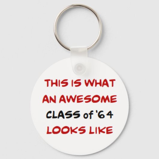 1964年の素晴らし区分 キーホルダー (正面)