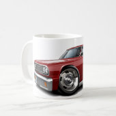 1964年のChevelleのあずき色車 コーヒーマグカップ (正面左)