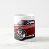 1964年のChevelleのあずき色車 コーヒーマグカップ (中央)