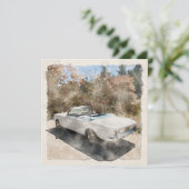 1964年コルビア・コンバーチブル・ウォーター・カラー・グリーティング・カード シーズンカード (スタンド正面)