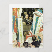 1964年ノーマン・ロックウェルの偉大さの時期 シーズンカード (正面/裏面)