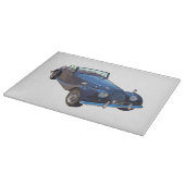 1964年モルガンプラス4コンバーチブルスポーツカー カッティングボード (角)