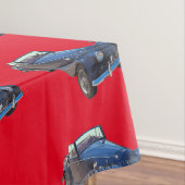 1964年モルガンプラス4コンバーチブルスポーツカー テーブルクロス (インサイチュ)