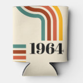 1964年レトロストライプヴィンテージポスター 缶クーラー (正面)