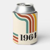 1964年レトロストライプヴィンテージポスター 缶クーラー (缶裏面)