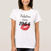 1964年以来の素晴らしい第58章誕生日ギフトファン Tシャツ (正面)