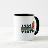 1964年生まれのヴィンテージ誕生日ギフト マグカップ (正面右)