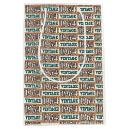 1964年生まれ中抱き枕 ミディアムペーパーバッグ