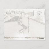 1964年素晴らしアラスカ地震 ポストカード (裏面)