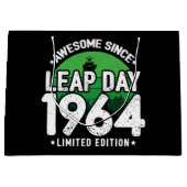 1964年素晴らし閏年日以後2月29誕生日 ラージペーパーバッグ (正面)