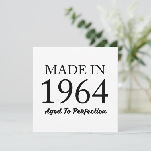 1964年製 カード (スタンド正面)