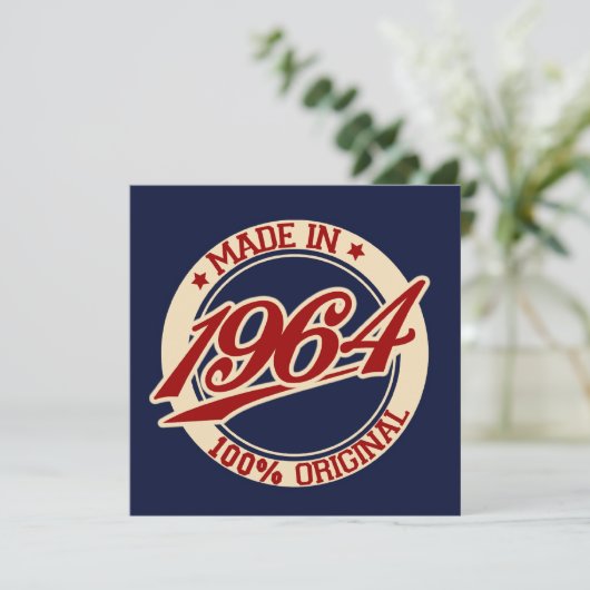 1964年製 カード (スタンド正面)