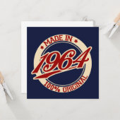 1964年製 カード (正面/裏面インサイチュ)