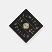 1964年限定版60誕生日 スタンダードカクテルナプキン (角)