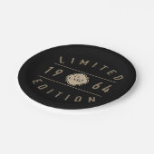 1964年限定版60誕生日 ペーパープレート (アングル)