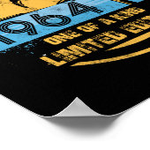 1964年58素晴らし誕生日以来58歳 ポスター (角)