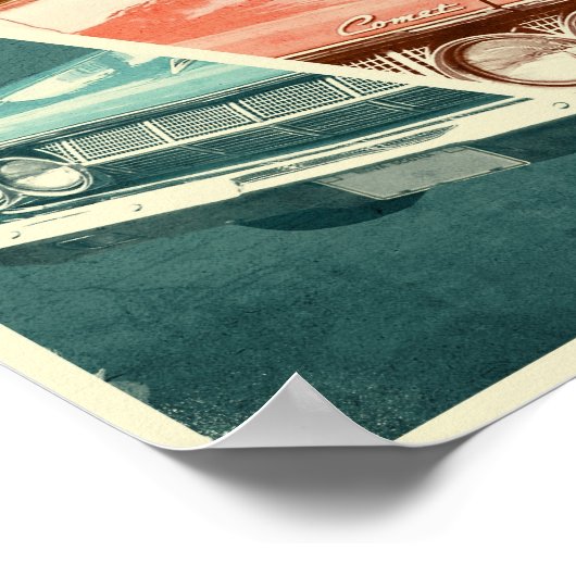 1964水銀彗星 ポスター (角)