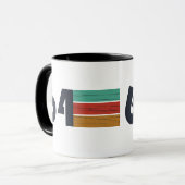 1964生まれ年のヴィンテージ誕生日 マグカップ (正面左)