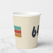 1964生まれ年のヴィンテージ誕生日 紙コップ (右)