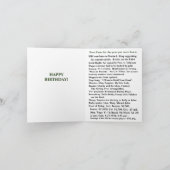 1964生まれ年の誕生日おもしろい事実 カード (内部)