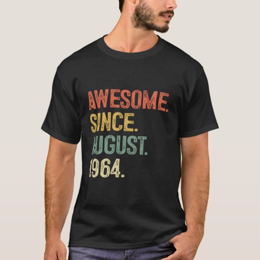 1964素晴らし年威厳があるから59番目に Tシャツ (正面)