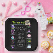 1964誕生日トリビアファクト紙プレート ペーパープレート (パーティー)