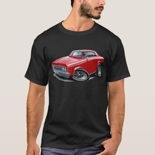 1964-65年のカットラスの赤車 Tシャツ (正面)