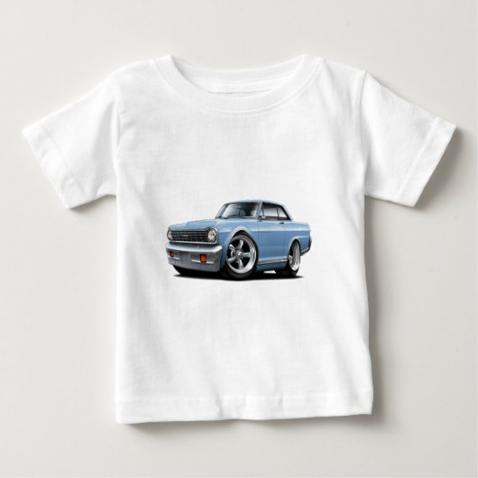 1964-65年の新星のLt Blue Car ベビーTシャツ (正面)