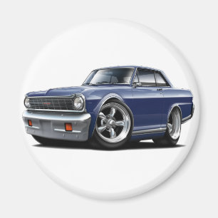 1964-65年の新星Dkの青車 マグネット