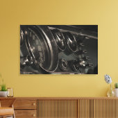 1964 Chrysler New Yorkerダッシュボードキャンバス印刷 キャンバスプリント (インサイチュ (リビング))