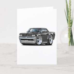 1964 GTOの黒い車 カード