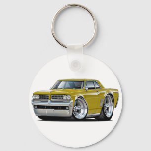 1964 GTO金ゴールド車 キーホルダー