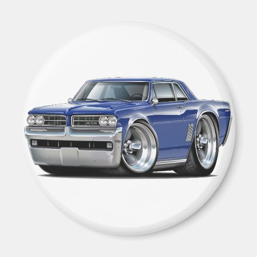 1964 GTO Dkブルーカー マグネット (正面)