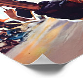 1964 Mao Zedong Propaganda Poster People of the ポスター (角)