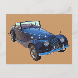1964 Morgan Plus 4コンバーチブルスポーツカー ポストカード