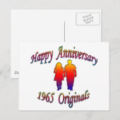 1965カップル ポストカード (正面/裏面)