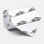 1965コルベットStingray Split Blk ネクタイ (ロール)